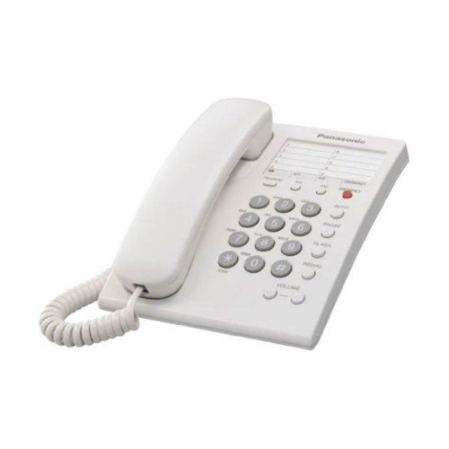 ΤΗΛΕΦ PANASONIC KX-TS550GRW WHITE με Emergency Button